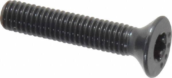 Camcar - #10-32 UNF Torx Plus Drive, 82° Flat Screw - Alloy Steel, Black Oxide Finish, Fully Threaded, 1" OAL - Americas Industrial Supply
