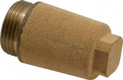 Legris - 3/4 BSPP, 51mm OAL, Muffler - 175 Max psi, 13 CFM, 128 Decibel Rating, Bronze - Americas Industrial Supply