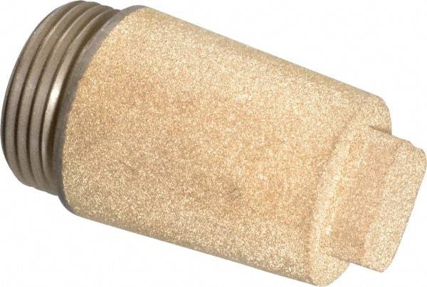 Legris - 1 BSPP, 60mm OAL, Muffler - 175 Max psi, 13 CFM, 128 Decibel Rating, Bronze - Americas Industrial Supply