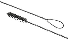 Schaefer Brush - 2" Diam, 4" Bristle Length, Boiler & Furnace Tempered Wire Brush - Wire Loop Handle, 42" OAL - Americas Industrial Supply