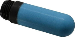 Legris - 1/2 BSPP, 78mm OAL, Muffler - 145 Max psi, 306 CFM, 84 Decibel Rating, Polyethylene - Americas Industrial Supply