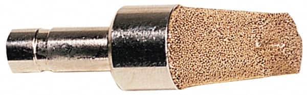 Legris - Plug In, 68.5mm OAL, Muffler - 175 Max psi, 11 CFM, 108 Decibel Rating, Sintered Bronze - Americas Industrial Supply
