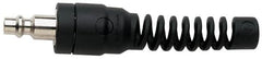 Legris - 3/8 Female Push to Connect Industrial Pneumatic Hose Plug For Hose - Plastic, 1/4" Body Diam, 3/8" Hose ID - Americas Industrial Supply