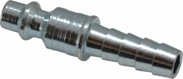 Legris - Hose Barb Industrial Pneumatic Hose Connector - Plated Steel, 1/4" Body Diam, 5/16" Hose ID - Americas Industrial Supply
