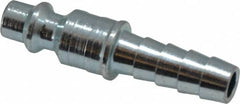 Legris - Hose Barb Industrial Pneumatic Hose Connector - Plated Steel, 1/4" Body Diam, 5/16" Hose ID - Americas Industrial Supply