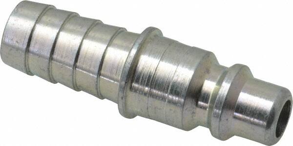 Legris - Hose Barb Industrial Pneumatic Hose Plug For Hose - Plated Steel, 3/8" Body Diam, 1/2" Hose ID - Americas Industrial Supply