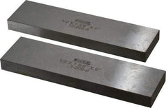 SPI - 6" Long x 1-5/8" High x 1/2" Thick, Steel Parallel - 0.0003" & 0.002" Parallelism, Sold as Matched Pair - Americas Industrial Supply