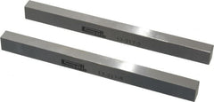 SPI - 6" Long x 1/2" High x 3/8" Thick, Steel Parallel - 0.0003" & 0.002" Parallelism, Sold as Matched Pair - Americas Industrial Supply