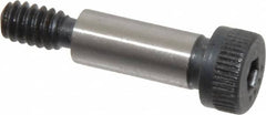 Made in USA - 1/4" Shoulder Diam x 5/8" Shoulder Length, #10-24 UNC, Hex Socket Shoulder Screw - 8 Alloy Steel, 0.357 to 3/8" Head Diam - Americas Industrial Supply