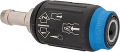 Legris - Hose Barb Industrial Pneumatic Hose Safety Coupler - Plastic/Brass, 1/4" Body Diam, 1/4" Hose ID - Americas Industrial Supply