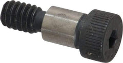 Made in USA - 5/16" Shoulder Diam x 3/8" Shoulder Length, 1/4-20 UNC, Hex Socket Shoulder Screw - 8 Alloy Steel, 0.419 to 0.438" Head Diam - Americas Industrial Supply