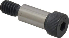Made in USA - 5/16" Shoulder Diam x 5/8" Shoulder Length, 1/4-20 UNC, Hex Socket Shoulder Screw - 8 Alloy Steel, 0.419 to 0.438" Head Diam - Americas Industrial Supply