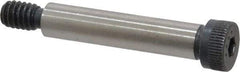 Made in USA - 5/16" Shoulder Diam x 1-1/2" Shoulder Length, 1/4-20 UNC, Hex Socket Shoulder Screw - 8 Alloy Steel, 0.419 to 0.438" Head Diam - Americas Industrial Supply
