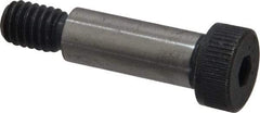 Made in USA - 3/8" Shoulder Diam x 1" Shoulder Length, 5/16-18 UNC, Hex Socket Shoulder Screw - 8 Alloy Steel, 0.543 to 0.562" Head Diam - Americas Industrial Supply