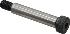 Made in USA - 3/8" Shoulder Diam x 1-3/4" Shoulder Length, 5/16-18 UNC, Hex Socket Shoulder Screw - 8 Alloy Steel, 0.543 to 0.562" Head Diam - Americas Industrial Supply
