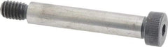 Made in USA - 3/8" Shoulder Diam x 2" Shoulder Length, 5/16-18 UNC, Hex Socket Shoulder Screw - 8 Alloy Steel, 0.543 to 0.562" Head Diam - Americas Industrial Supply