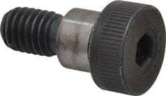 Made in USA - 1/2" Shoulder Diam x 3/8" Shoulder Length, 3/8-16 UNC, Hex Socket Shoulder Screw - 8 Alloy Steel, 0.729 to 3/4" Head Diam - Americas Industrial Supply