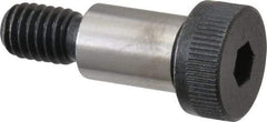 Made in USA - 1/2" Shoulder Diam x 3/4" Shoulder Length, 3/8-16 UNC, Hex Socket Shoulder Screw - 8 Alloy Steel, 0.729 to 3/4" Head Diam - Americas Industrial Supply