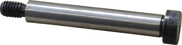 Made in USA - 1/2" Shoulder Diam x 3" Shoulder Length, 3/8-16 UNC, Hex Socket Shoulder Screw - 8 Alloy Steel, 0.729 to 3/4" Head Diam - Americas Industrial Supply