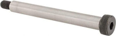 Made in USA - 1/2" Shoulder Diam x 4-1/4" Shoulder Length, 3/8-16 UNC, Hex Socket Shoulder Screw - 8 Alloy Steel, 0.729 to 3/4" Head Diam - Americas Industrial Supply