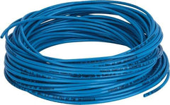 Parker - 3/32" ID x 5/32" OD, 1/32" Wall Thickness, 100' Long, Polyurethane Tube - Blue, 210 Max psi, Shore A 98 Hardness, -40 to 180°F - Americas Industrial Supply