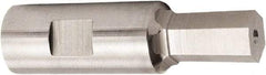 Hassay-Savage - 5/8" Hexagon Rotary Broach - 3/4" Depth of Cut, 1/2" Shank - Americas Industrial Supply