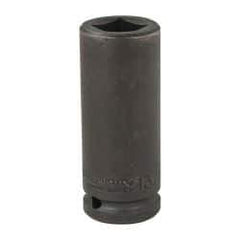 Proto - 3/4" Drive 13/16" Deep Impact Socket - 4 Points, 4" OAL - Americas Industrial Supply