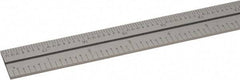 SPI - 18 Inch Long Blade, 4R Graduation Combination Square Blade - Baked Enamel Coated, 1/64, 1/32 1/16 and 1/8 Inch Graduation - Americas Industrial Supply