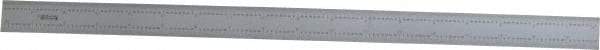 SPI - 18 Inch Long Blade, English and Metric Graduation Combination Square Blade - Baked Enamel Coated, 1/64 and 1/32 Inch Graduation, 0.5 and 1mm Graduation - Americas Industrial Supply
