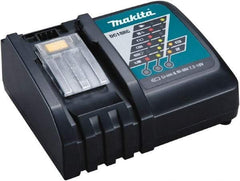 Makita - 14.4 to 18 Volt, 1 Battery Lithium-Ion Power Tool Charger - 30 min to Charge - Americas Industrial Supply