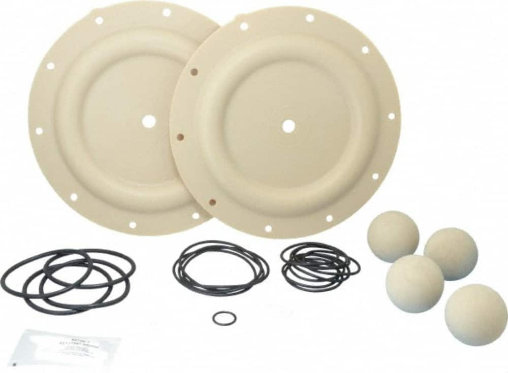 ARO/Ingersoll-Rand - Santoprene Fluid Section Repair Kit - For Use with Diaphragm Pumps - Americas Industrial Supply