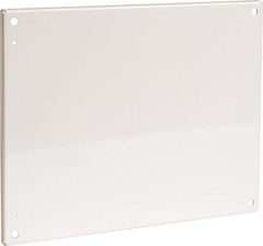 Cooper B-Line - 16-7/8" OAW x 20-7/8" OAH Powder Coat Finish Electrical Enclosure Flanged Panel - 24" x 20" Box, 12 Gauge Steel, Use with 20246-12/20248-12/242010-12/242012-12/242016-12/24206-12/24208-12 - Americas Industrial Supply