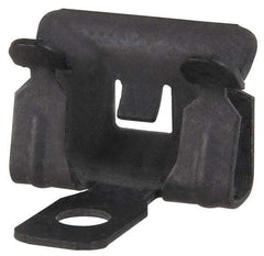 Cooper B-Line - 1/4" Max Flange Thickness, Side Mount Flange Clamp - 200 Lb Capacity, Spring Steel - Americas Industrial Supply