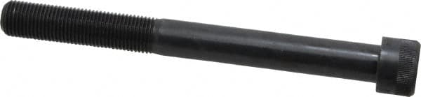Made in USA - 1/2-20 UNF Hex Socket Drive, Socket Cap Screw - Alloy Steel, Black Oxide Finish, Partially Threaded, 5" Length Under Head - Americas Industrial Supply