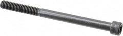 Holo-Krome - 5/16-18 UNC Hex Socket Drive, Socket Cap Screw - Alloy Steel, Black Oxide Finish, Partially Threaded, 4" Length Under Head - Americas Industrial Supply