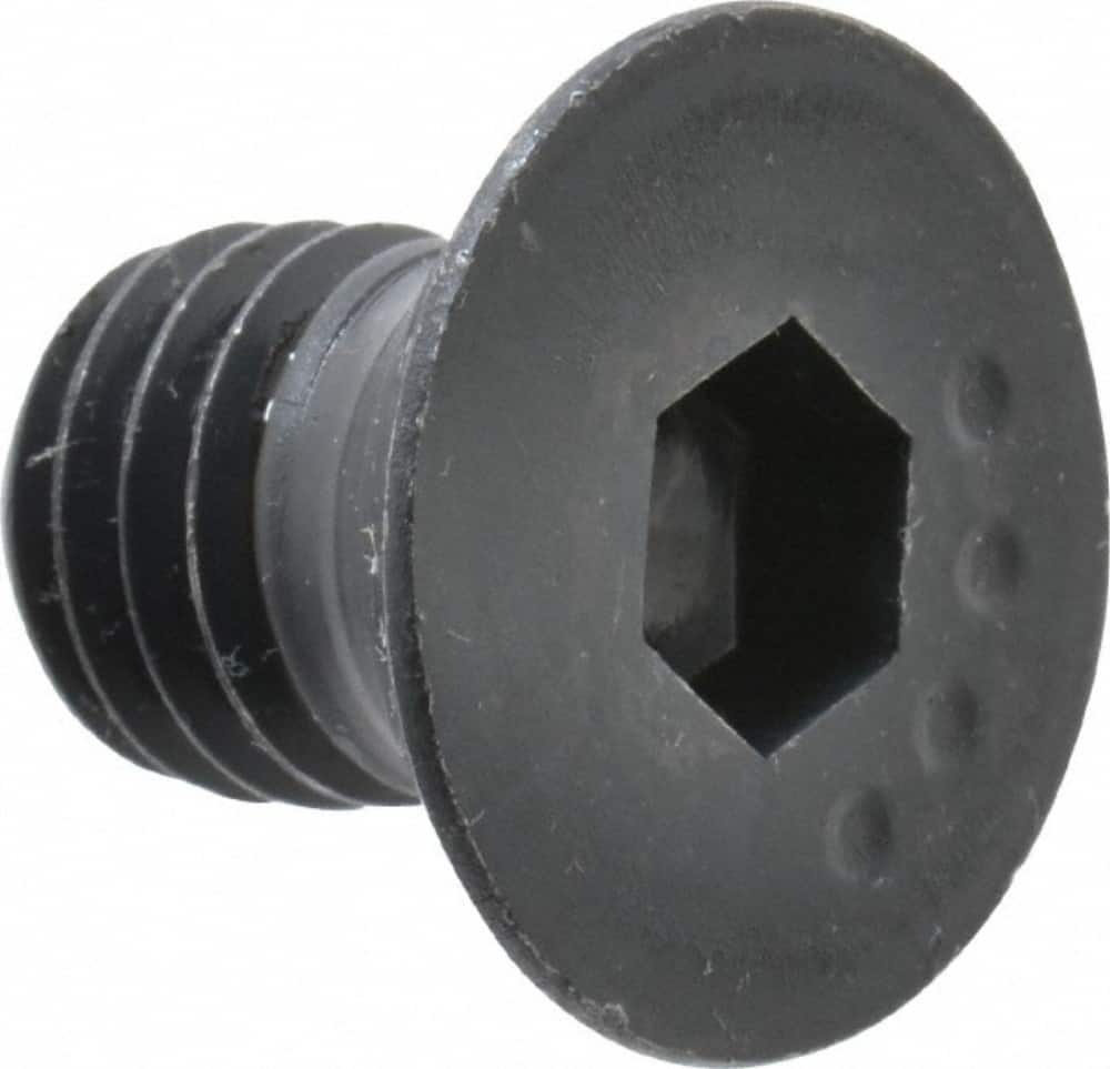 Made in USA - 1/2-13 UNC Hex Socket Drive, 82° Flat Screw - Alloy Steel, Black Oxide Finish, Fully Threaded, 3/4" OAL - Americas Industrial Supply