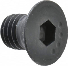 Made in USA - 1/2-13 UNC Hex Socket Drive, 82° Flat Screw - Alloy Steel, Black Oxide Finish, Fully Threaded, 3/4" OAL - Americas Industrial Supply