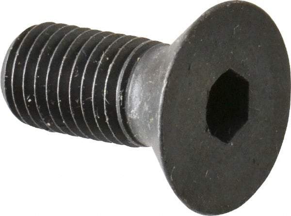 Made in USA - 5/16-24 UNF Hex Socket Drive, 82° Flat Screw - Alloy Steel, Black Oxide Finish, Fully Threaded, 3/4" OAL - Americas Industrial Supply