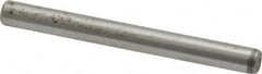 Made in USA - 1/8" Diam x 1-1/4" Pin Length Grade 8 Alloy Steel Standard Dowel Pin - Bright Finish, C 47-58 & C 60 (Surface) Hardness, 1,840 Lb (Single Shear), 3,680 Lb (Double Shear) Breaking Strength, 1 Beveled & 1 Rounded End - Americas Industrial Supply