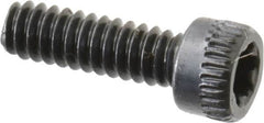 Camcar - #4-40 UNC Torx Plus Drive, Socket Cap Screw - Alloy Steel, Black Oxide Finish, Fully Threaded, 3/8" Length Under Head - Americas Industrial Supply