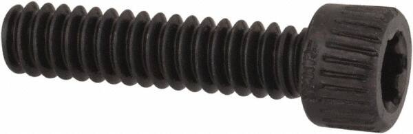 Camcar - #4-40 UNC Torx Plus Drive, Socket Cap Screw - Alloy Steel, Black Oxide Finish, Fully Threaded, 1/2" Length Under Head - Americas Industrial Supply