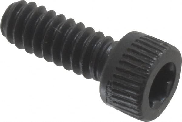 Camcar - #6-32 UNC Torx Plus Drive, Socket Cap Screw - Alloy Steel, Black Oxide Finish, Fully Threaded, 3/8" Length Under Head - Americas Industrial Supply