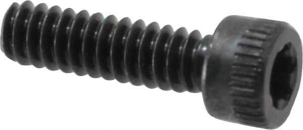 Camcar - #6-32 UNC Torx Plus Drive, Socket Cap Screw - Alloy Steel, Black Oxide Finish, Fully Threaded, 1/2" Length Under Head - Americas Industrial Supply