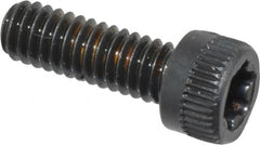 Camcar - #8-32 UNC Torx Plus Drive, Socket Cap Screw - Alloy Steel, Black Oxide Finish, Fully Threaded, 1/2" Length Under Head - Americas Industrial Supply