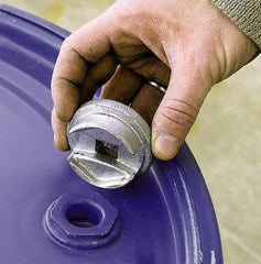 Vestil - Zinc-Plated Cast Steel Bung Nut Socket - For Use with 3/4" and 2" Drum Plugs - Americas Industrial Supply