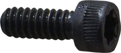 Camcar - #10-24 UNC Torx Plus Drive, Socket Cap Screw - Alloy Steel, Black Oxide Finish, Fully Threaded, 1/2" Length Under Head - Americas Industrial Supply