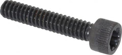 Camcar - #10-24 UNC Torx Plus Drive, Socket Cap Screw - Alloy Steel, Black Oxide Finish, Fully Threaded, 1" Length Under Head - Americas Industrial Supply