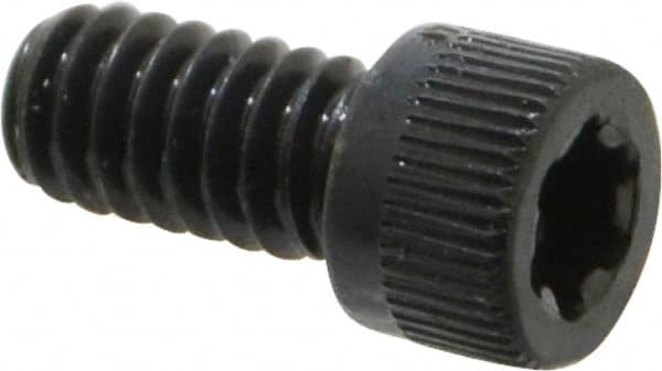 Camcar - 1/4-20 UNC Torx Plus Drive, Socket Cap Screw - Alloy Steel, Black Oxide Finish, Fully Threaded, 1/2" Length Under Head - Americas Industrial Supply