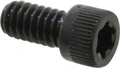 Camcar - 1/4-20 UNC Torx Plus Drive, Socket Cap Screw - Alloy Steel, Black Oxide Finish, Fully Threaded, 1/2" Length Under Head - Americas Industrial Supply
