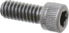 Camcar - 1/4-20 UNC Torx Plus Drive, Socket Cap Screw - Alloy Steel, Black Oxide Finish, Fully Threaded, 5/8" Length Under Head - Americas Industrial Supply